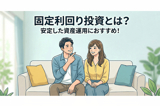 固定利回り投資とは？安定した資産運用におすすめの種類を比較 解説